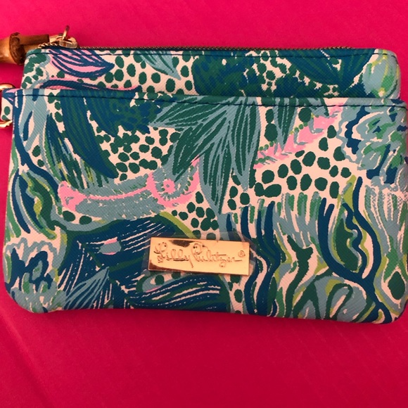 Lilly Pulitzer cane handle purse - Picture 7 of 8